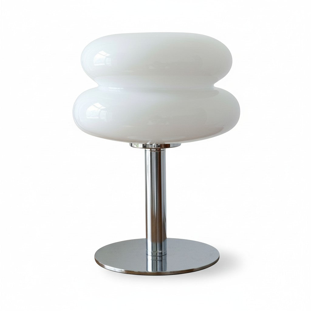 Glass Mushroom Table Lamp