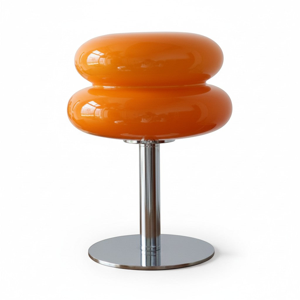 Glass Mushroom Table Lamp