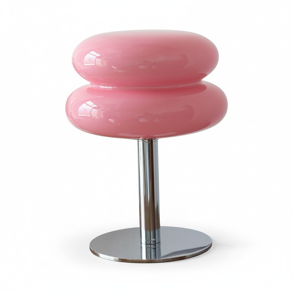 Glass Mushroom Table Lamp