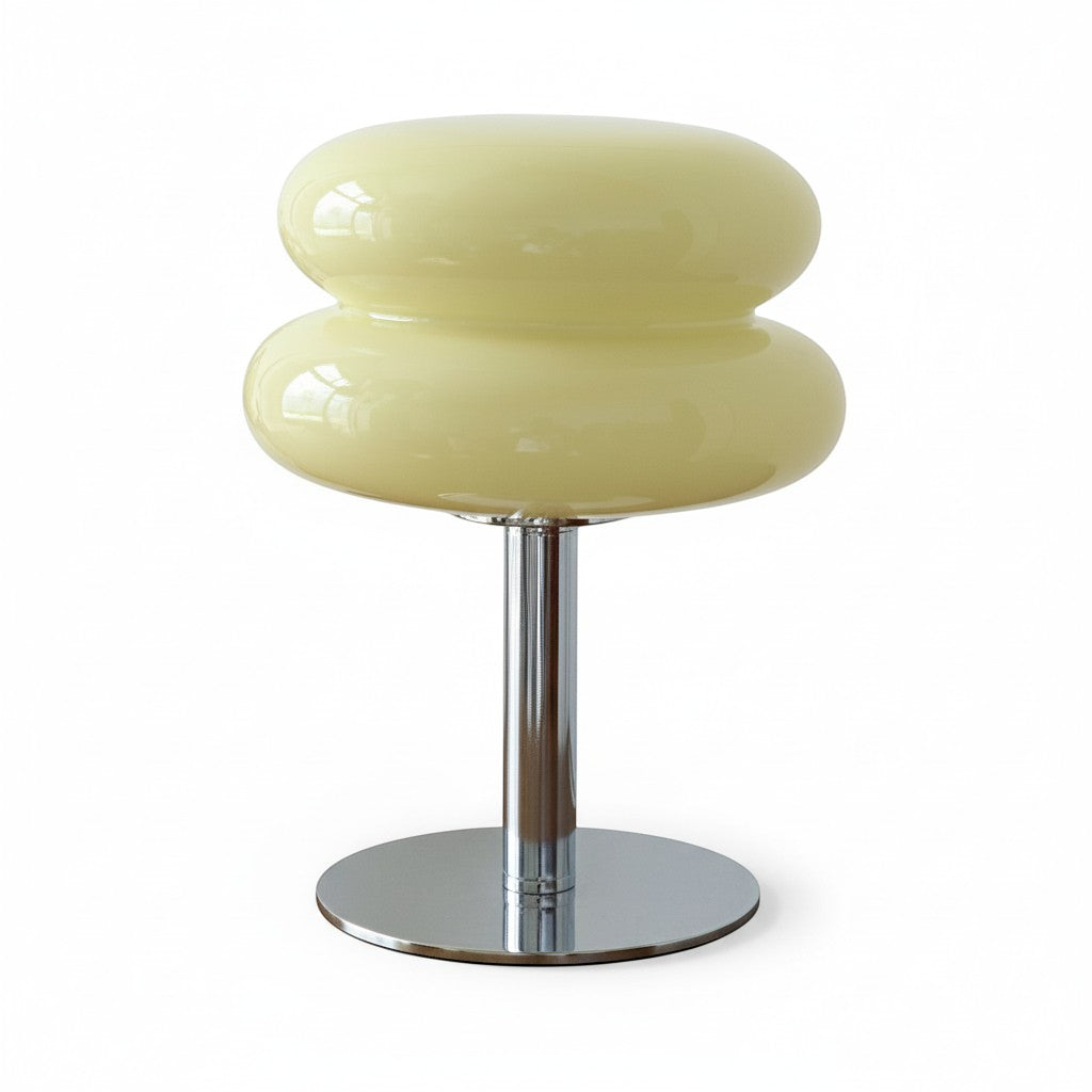 Glass Mushroom Table Lamp